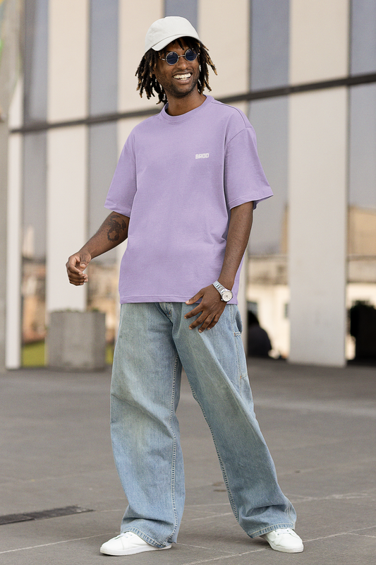 Brod Pastel Purple Streetwear Tshirt