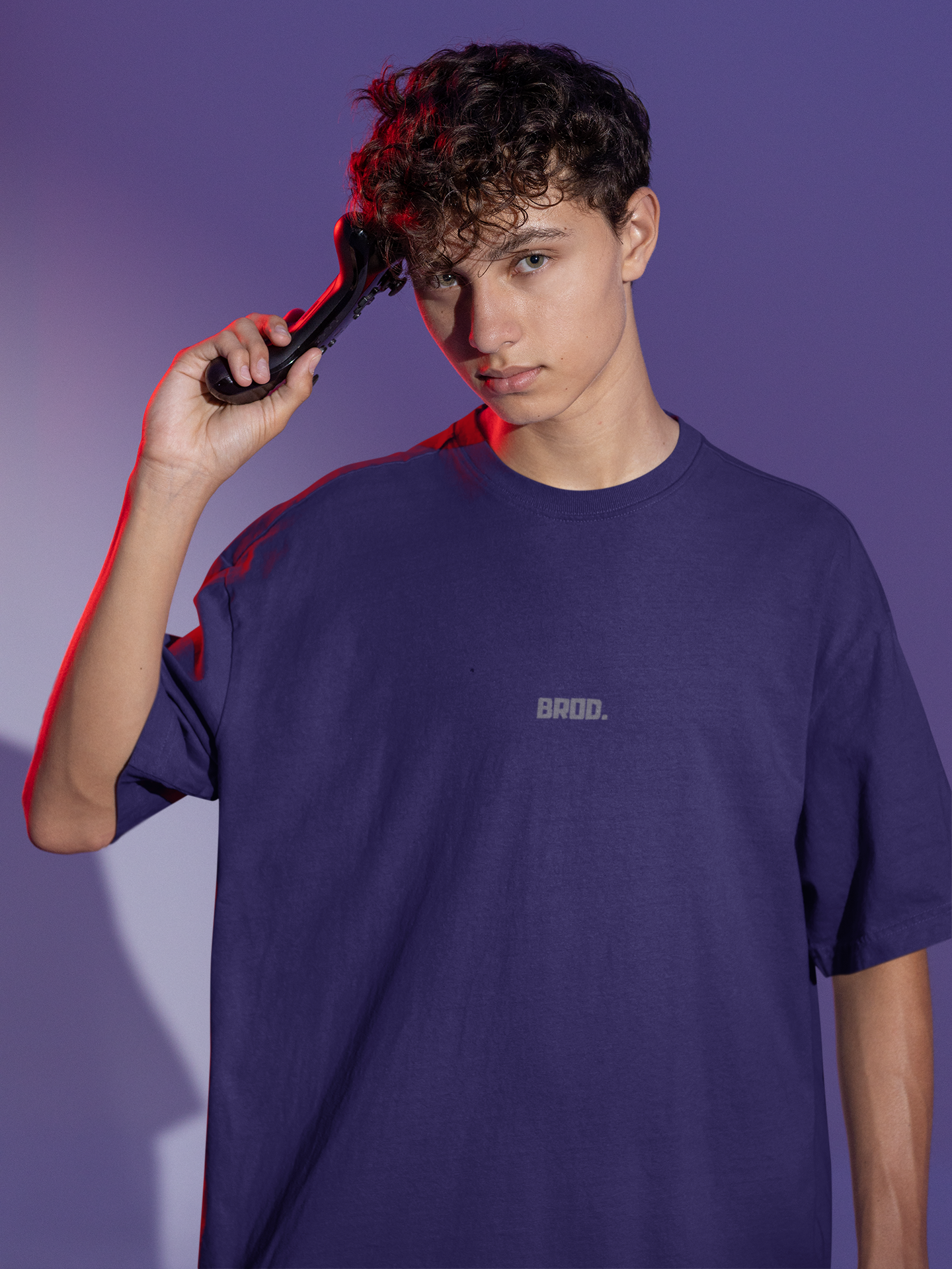 Attitude StreetWear Tshirt Purple